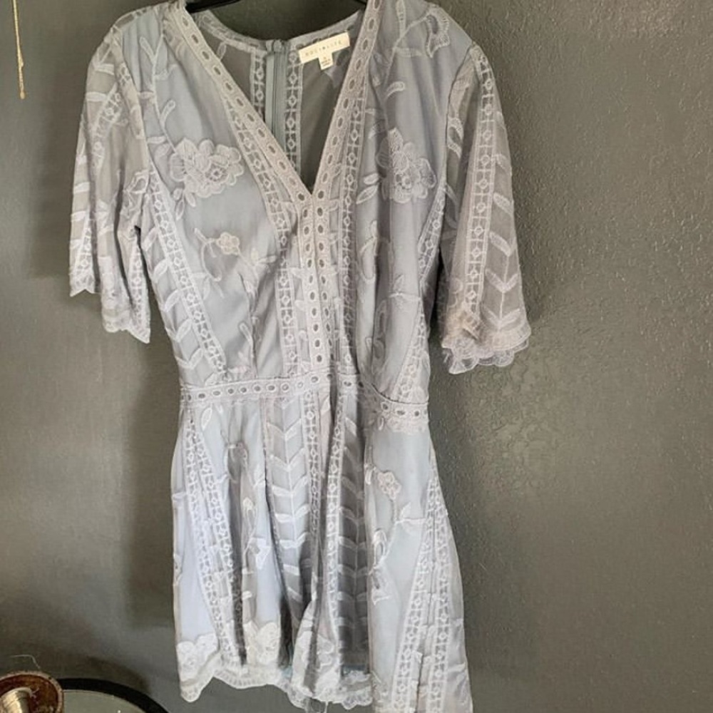SHEER LACE ROMPER 🌸